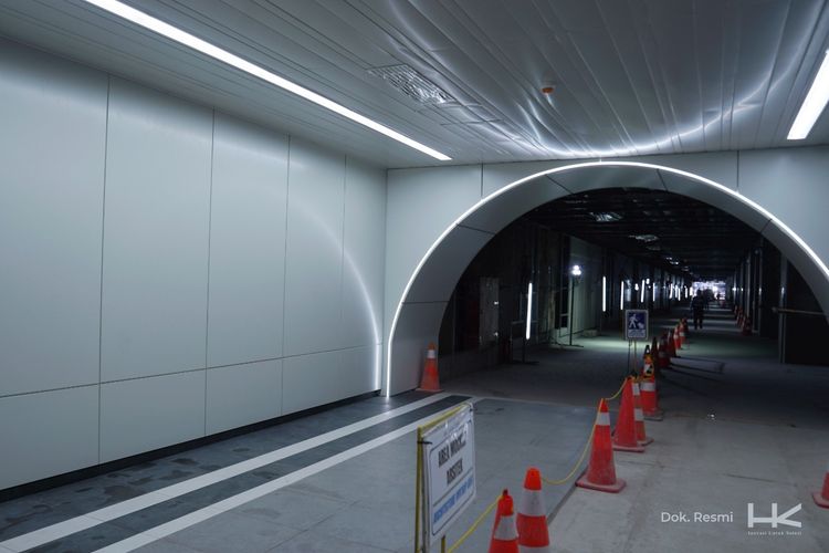 Jelang Jakarta 500 Tahun, Struktur Gedung DJKN di Proyek MRT Fase 2 Rampung