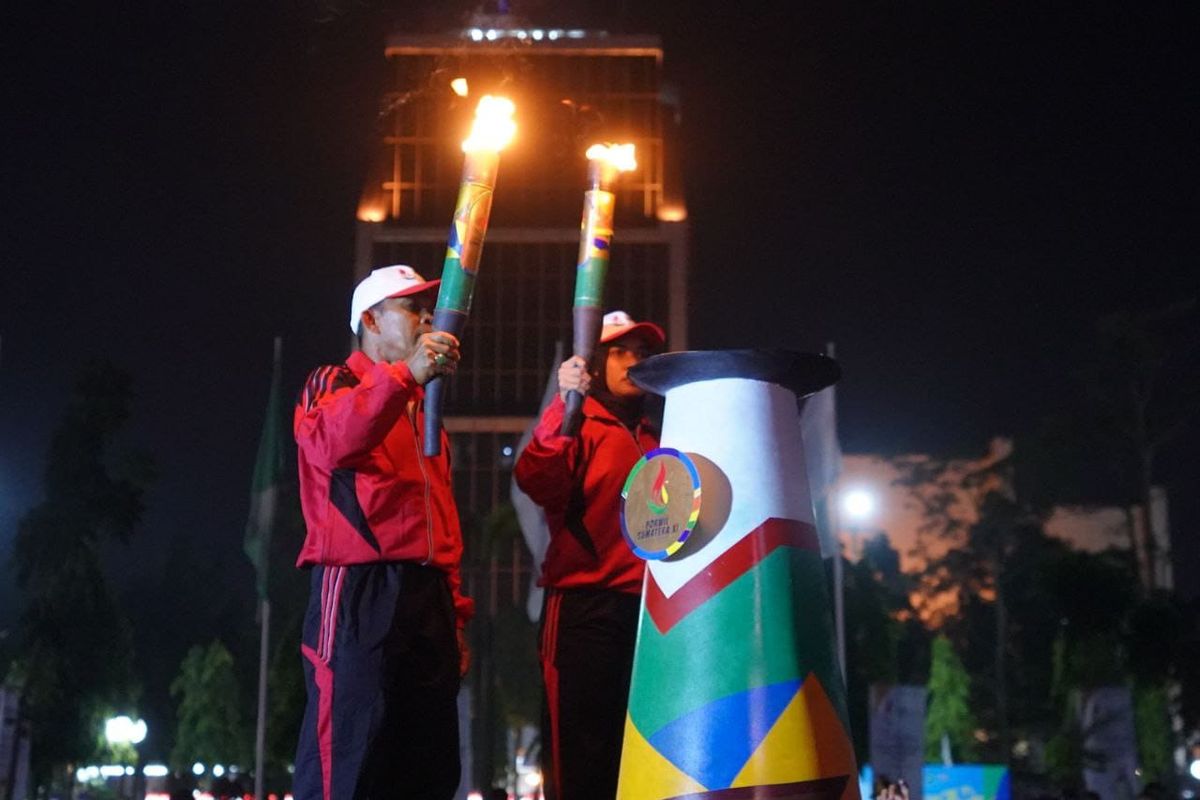 Opening Ceremony Porwil Sumatera XI Riau 2023.