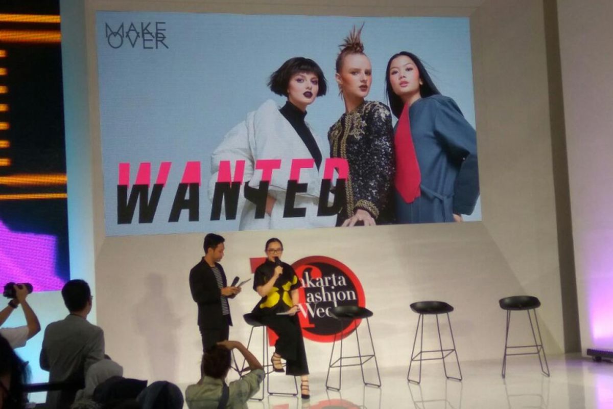 Konferensi pers make over spring summer 2018 wanted di JFW 2018.