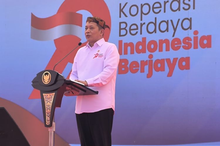 Harkopnas 2026, Menkop Sebut UU Koperasi Sudah Berusia 34 Tahun dan Segera Diganti