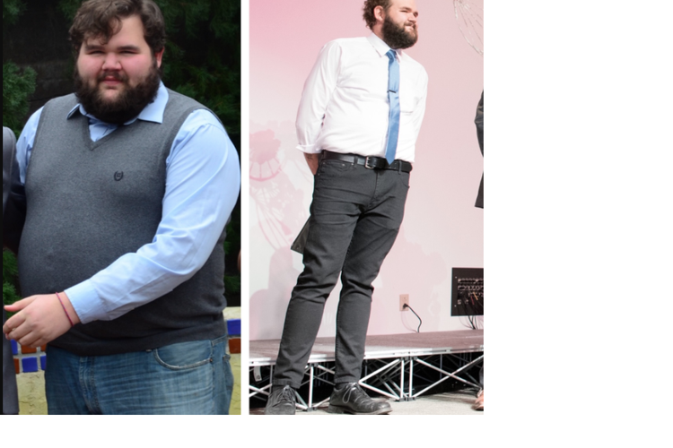 Donie Clinton, pria Inggris yang berhasil turunkan berat badan hingga 72 kilo dalam 8 bulan