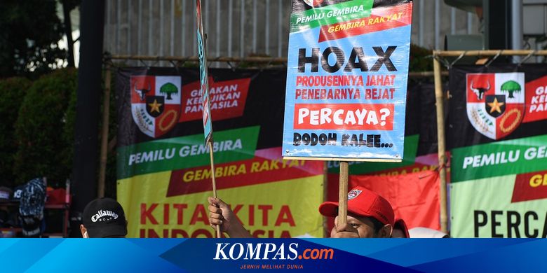 Jadilah Netizen Cerdas Kenali Berita Hoaks Di Media Sosial Halaman All Kompas Com Jadilah Netizen Cerdas Kenali Berita Hoaks Di Media Sosial Halaman All Kompas Com