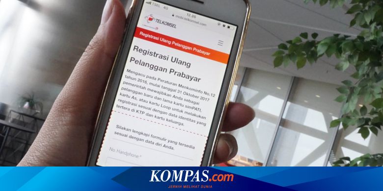 1 Mei Blokir Total Begini Cara Registrasi Prabayar Telkomsel