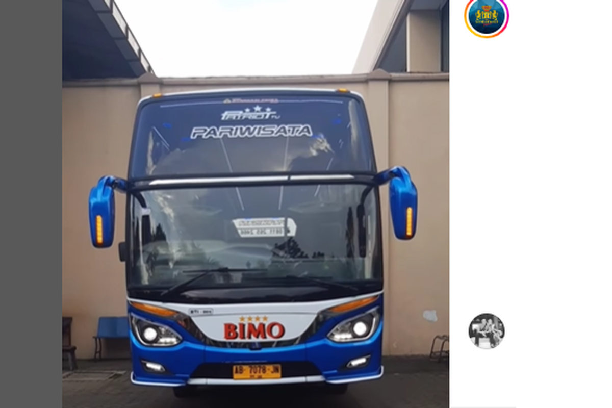 Bus baru PO Bimo