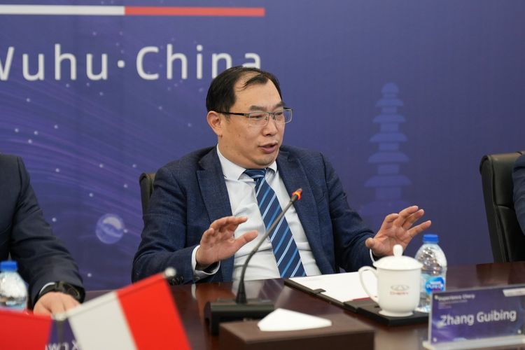 Zhang Guibing, President of Chery International
