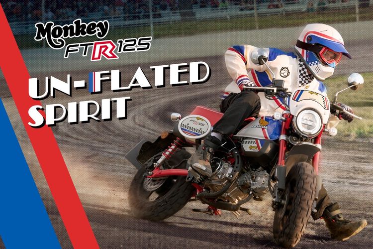 Honda Monkey FTR Limited Edition: Gaya Flat Track Klasik