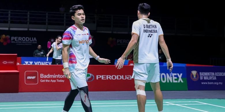 Ganda putra Indonesia, Leo Rolly Carnando/Daniel Marthin, mengalami kekalahan di Malaysia Masters 2026.