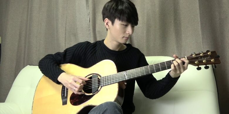 Lirik Dan Chord Lagu Akad Versi Sungha Jung Halaman All Kompas Com