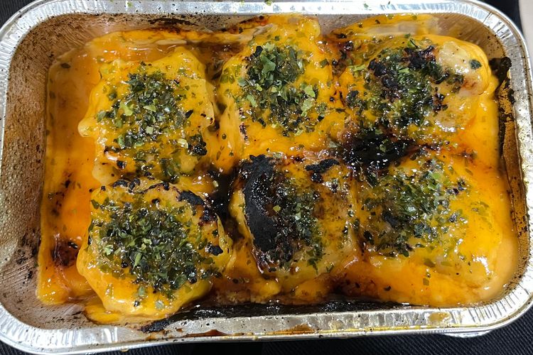 visual dimsum mentai sebagai salah satu kuliner fusion yang marak diganderungi anak muda