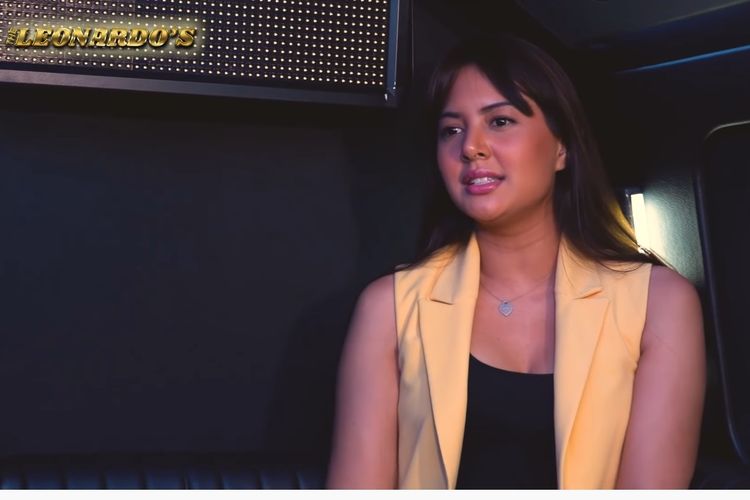 Aktris Aurelie Moeremans berbincang dengan aktor dan penyanyi Onadio Leonardo di kanal YouTube The Leonardos.