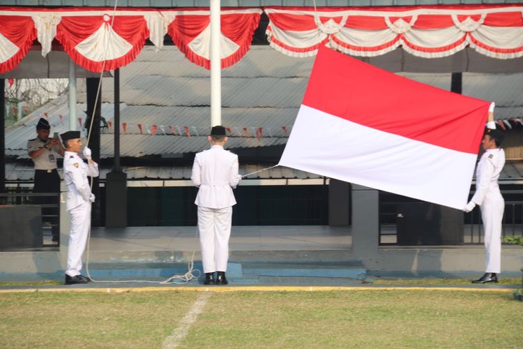 Napi Teroris Jadi Pengibar Bendera di Upacara HUT Ke-81 RI di Lapas Cipinang 