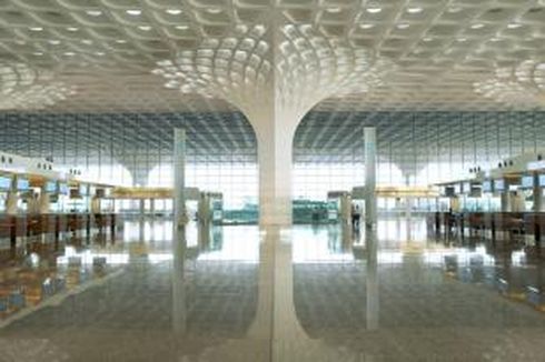 Penuh Cahaya, Inilah Desain Cantik Bandara Terbaru Mumbai! 
