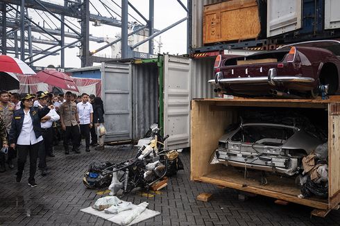 Aksesori sampai Batu Bata, Modus Penyelundupan Mobil dan Motor Mewah