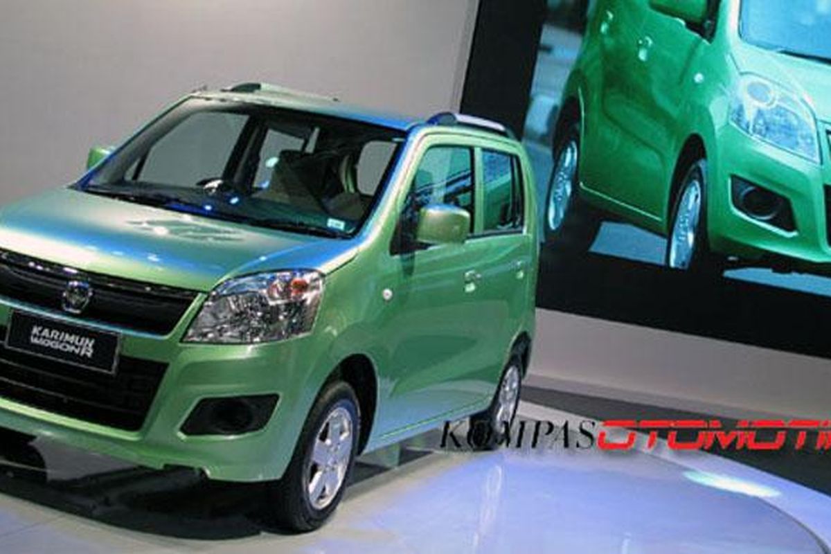 Suzuki Karimun Wagon R di Indonesia International Motor Show 2013.