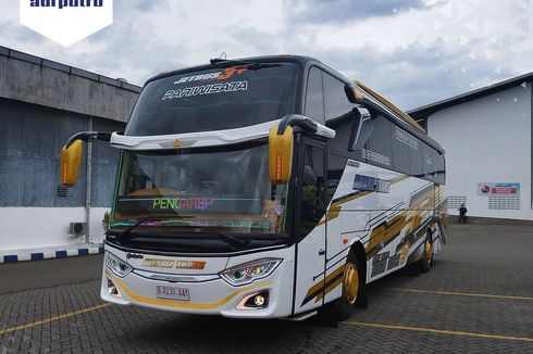 Adiputro Luncurkan Bus Baru Milik PO Alfariz Trans