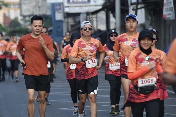 Menuju Borobudur Marathon, Kota Bandung disambangi Friendship Run 2023 pada Minggu (4/6/2023) merupakan pre-event lari 5 KM jelang ajang sesungguhnya pada 19 November 2023 nanti.