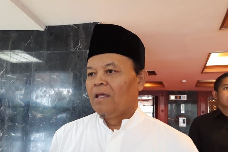 Wakil Ketua Majelis Syura PKS Hidayat Nur Wahid di DPR, Jakarta, Jumat (20/12/2019).