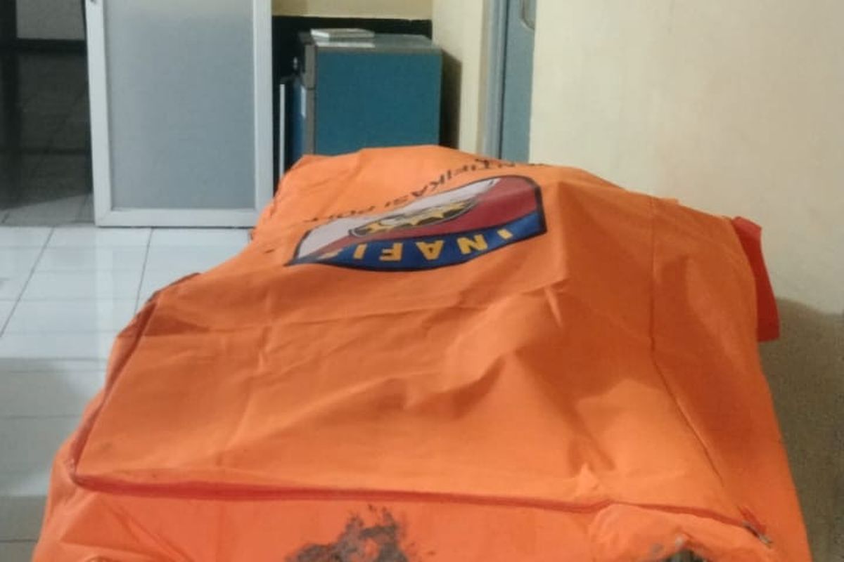 Tengkorak manusia yang ditemukan di Desa Tanjungsari, Kecamatan Batang Kuis, Kabupaten Deli Serdang saat dievaluasi di RS Bhayangkara Medan, Sabtu (28/9/2024) 