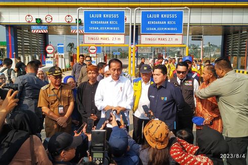 Jokowi Resmikan Tol Bocimi Seksi II, Pangkas Waktu Perjalanan Jakarta-Sukabumi