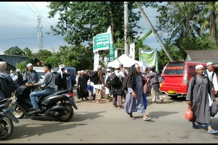 Salah satu peserta Ijtima Ulama Dunia 2020 meninggal di lokasi tablik akbar Kabupaten Gowa, Sulawesi Selatan Jumat, (20/3/2020).