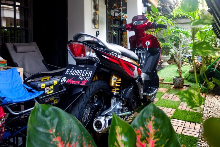 Yamaha Nouvo meluncur pertama kali di Indonesia pada tahun 2002