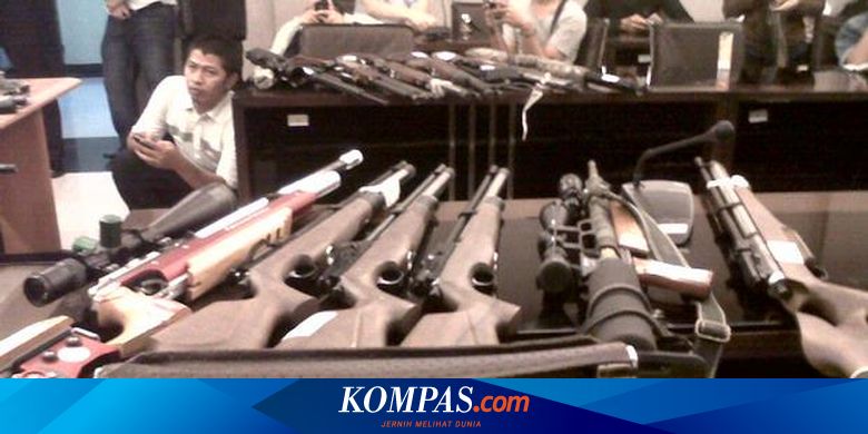 Satu Anggota Perbakin Ditahan Di Rutan Bareskrim