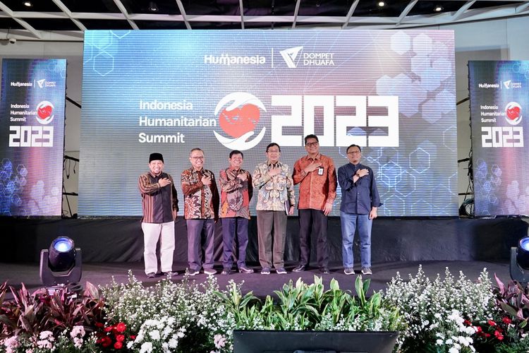 Suasana gelaran Indonesia Humanitarian Summit (I-HitS) Dompet Dhuafa yang berlangsung di Ciputra Artpreneur, Jakarta, Kamis (21/12/2023). Di ajang tersebut, Dompet Dhuafa memaparkan laporan kinerja dan menggelar diskusi pengentasan kemiskinan melalui program pemberdayaa