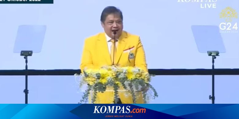 Golkar Akan Berusia 60 Tahun pada 2024, Airlangga Ajak Kader Menangi Pemilu 2024