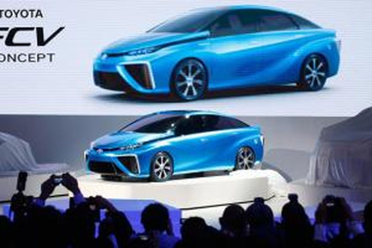 Toyota FCV, calon sedan berteknologi Fuel Cell.