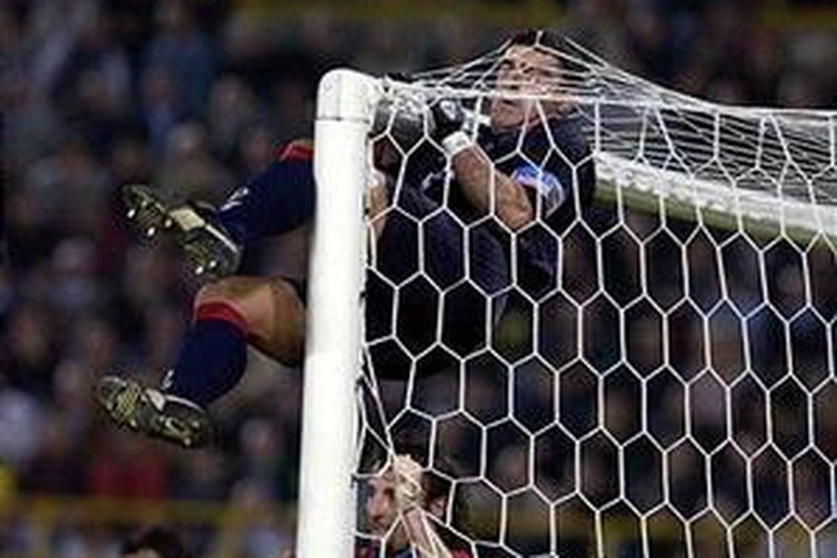 Mantan kiper Inter Milan, Gianluca Pagliuca.