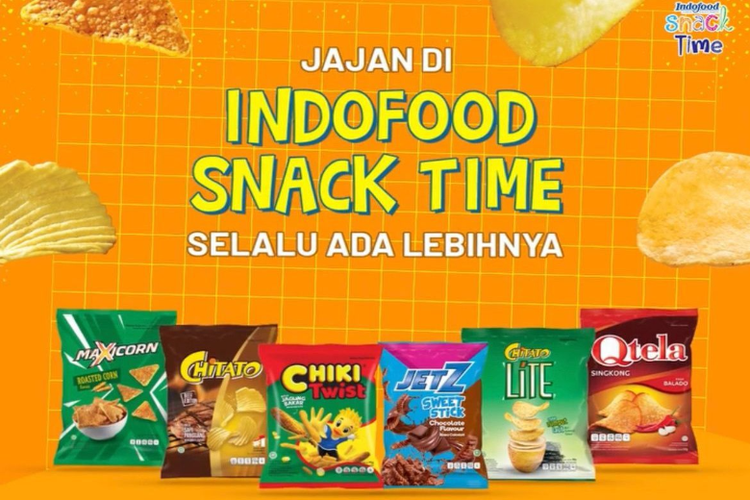 Camilan Favorit Tanah Air, Harga Termurah di Indofood Snack Time
