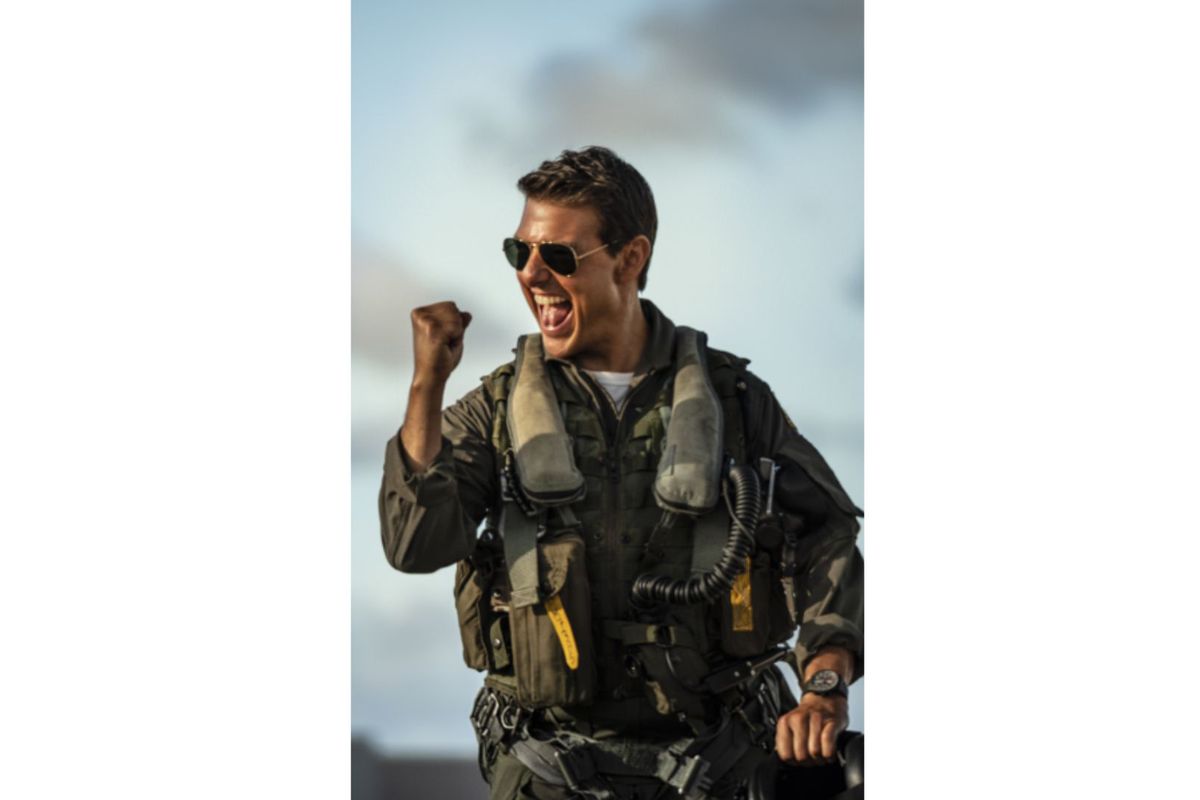 Tom Cruise saat membintangi Top Gun: Maverick (2022.