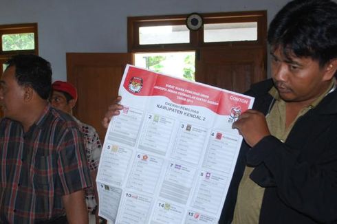 Surat Suara di 82 TPS di Jawa Timur Tertukar
