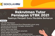 Lowongan Tutor UTBK 2021, Terbuka untuk Mahasiswa dan Umum