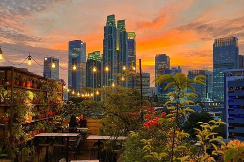 10 Kafe Rooftop di Jakarta Selatan, Banyak Tempat Foto Instagramable 