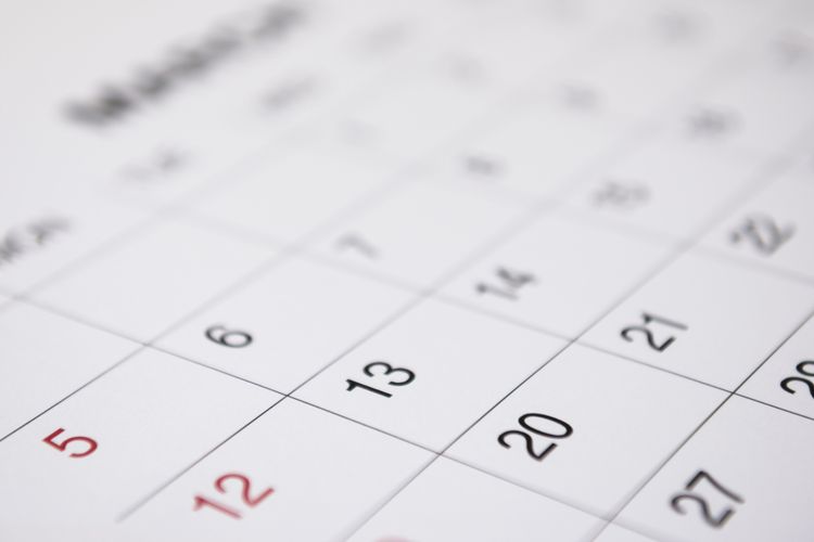 Ilustrasi kalender, hari nasional, daftar tanggal merah pada 2024.