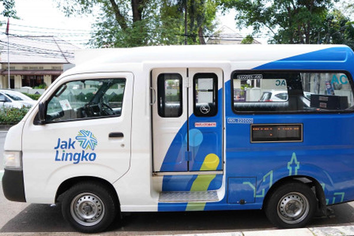 Angkot Mikrotrans JakLingko