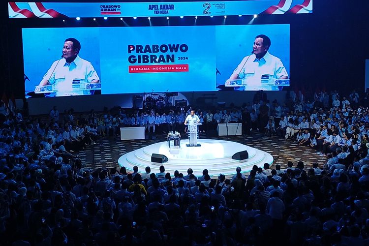 Calon presiden (Capres) nomor urut dua Prabowo Subianto berkelakar mengaku dirinya cemas akan menghadapi debat pemilihan presiden (Pilpres) yang terakhir pada akhir pekan ini. Hal itu Prabowo sampaikan dalam Apel Abar TKN Muda di JCC, Jakarta Pusat, Jumat (2/2/2024).