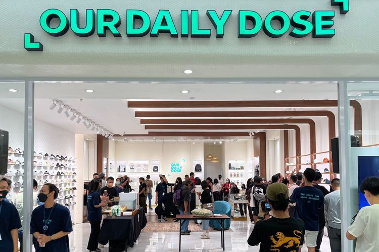 Toko Our Daily Dose ke 17 yang dibuka di AEON Mall BSD pada 17 Agustus 2022