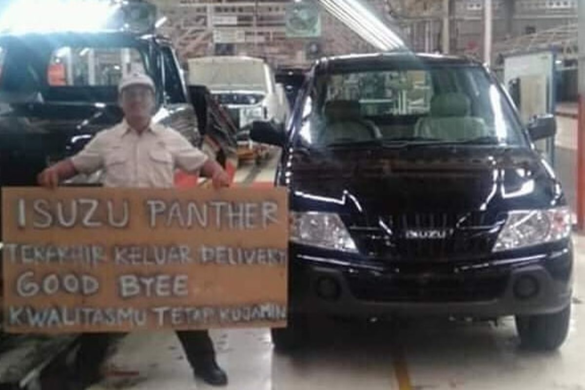 Isuzu Panther berhenti diproduksi