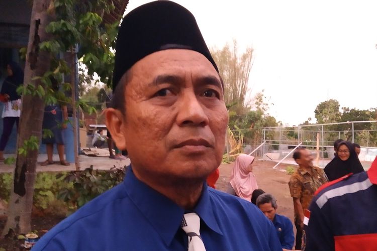 Kepala SMKN 1 Miri Sragen, Sarno ditemui di Sragen, Jawa Tengah, Rabu (20/11/2019).
