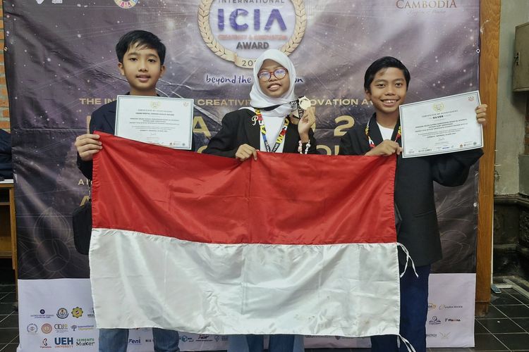 Aplikasi Kurangi Produksi Sampah dari 3 Inovator Cilik Surabaya Raih Penghargaan Internasional