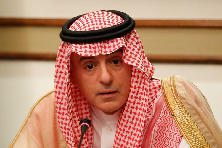 Menteri Luar Negeri Arab Saudi Adel al-Jubeir.