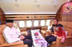 Ganjar Bocorkan Obrolannya dengan Jokowi Saat di Pesawat Kepresidenan, Ini Isinya