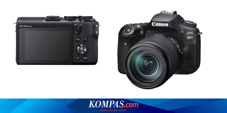 canon eos m6 mark ii dan eos 90d resmi