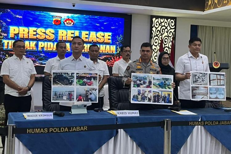 Polda Jabar Bongkar Jaringan Benih Lobster Ilegal di Pangandaran, 4 Tersangka Ditangkap