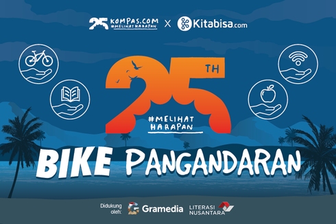 Sambut Tahun Baru, Kompas.com Gelar #MelihatHarapan Bike Pangandaran 2021