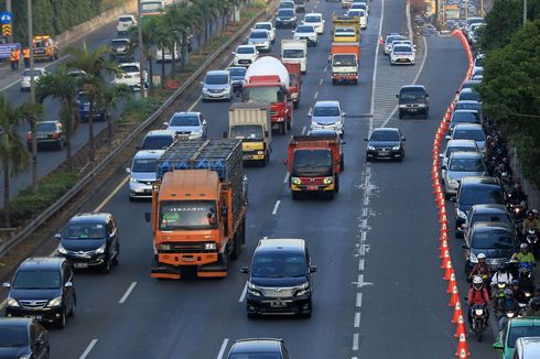 21 Motor Diamankan Polisi Usai Terobos Tol Kelapa Gading-Pulogebang