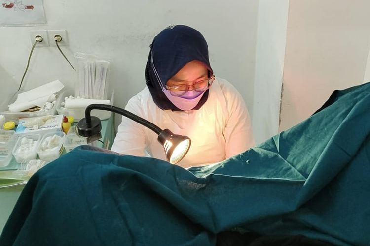 YKI melaksanakan pelayanan sosial deteksi dini kanker Retinoblastoma pada 100 anak di bawah usia 3 tahun dan deteksi dini kanker Serviks kepada 100 peserta di Wilayah Rusunawa Pesakih, Jakarta Barat, Selasa (28/5/2024).