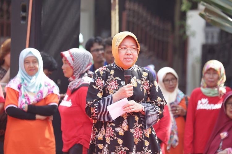Wali Kota Surabaya, Tri Rismaharini.